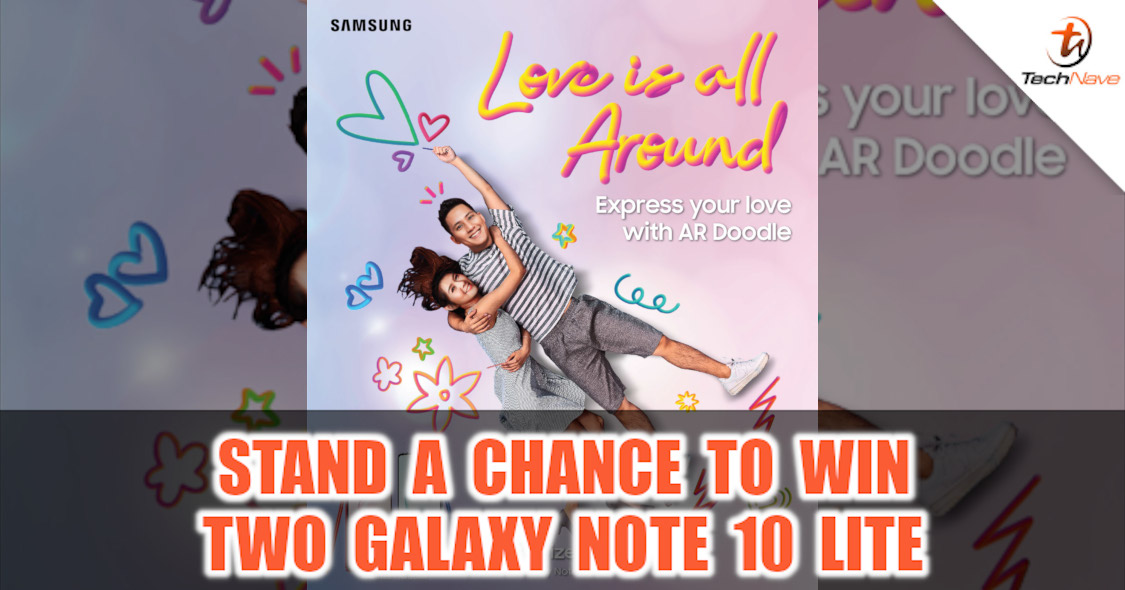 Stand a chance to win two Samsung Galaxy Note 10 Lite this Valentine's Day