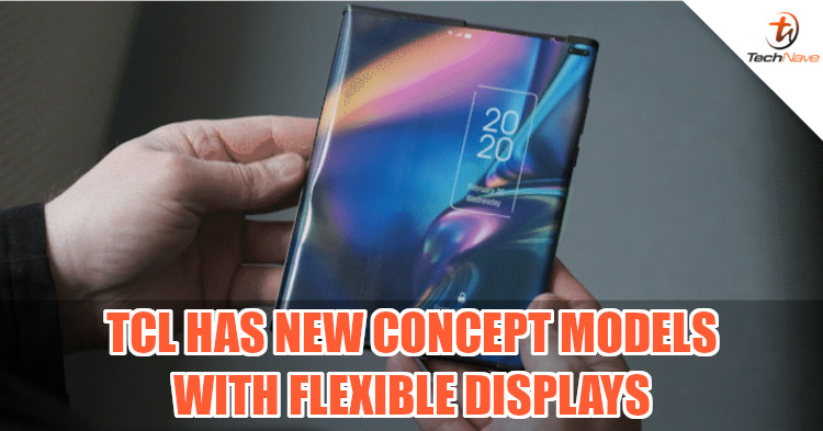 TCL introduces two new foldable and flexible concept smartphones