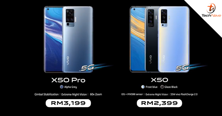 vivo X50 series Malaysia release: Gimbal Camera System, 33W fast-charging & more starting from RM2399