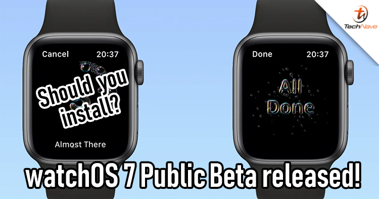 Apple finally releases the Apple watchOS 7 public beta for Apple Watch users for the first time!