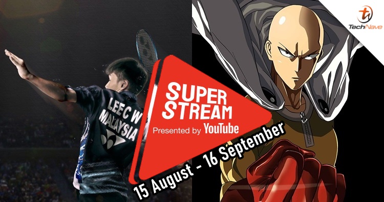 Lee Chong Wei The Movie, ONE-PUNCH MAN and many more will be streaming on YouTube Super Stream for free