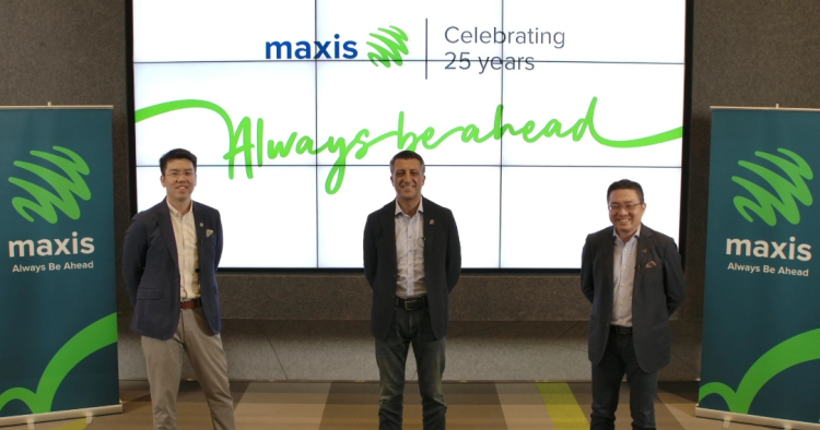 New Maxis Brand Purpose - Helping Malaysia to Always Be Ahead with RM25000 worth of app rewards, the latest smartphones at just RM25, free 25GB Internet and more