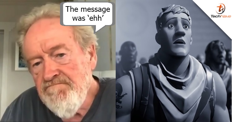 1984's original director, Ridley Scott wasn't too impressed with Fortnite's Parody Apple Ad message