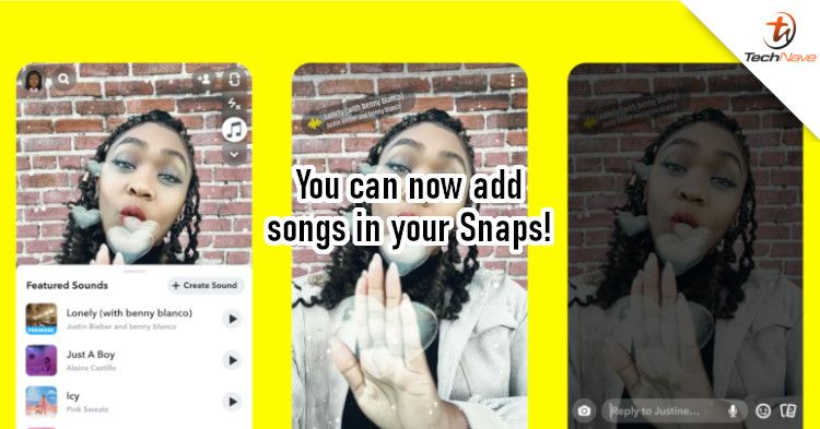 Snapchat updates iOS app to add songs into Snaps