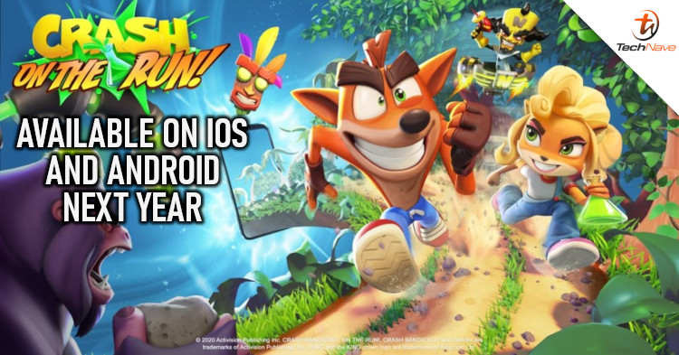 Crash Bandicoot is coming on iOS and android in Spring 2021