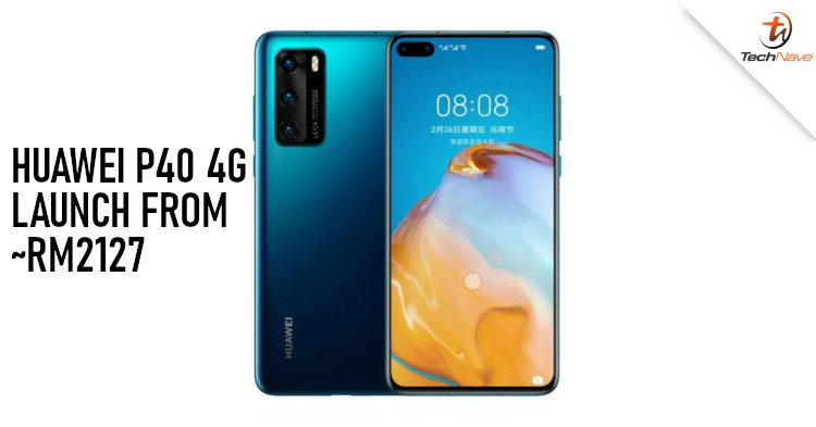 Huawei P40 4G release: Kirin 990 4G chipset and 50MP SuperSensing camera at ~RM2127