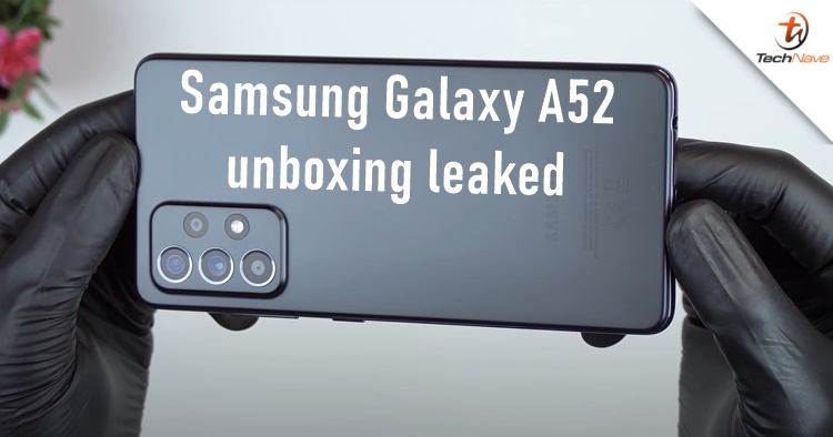 Samsung Galaxy A52 5G unboxing leaked online with "confirmed" tech specs