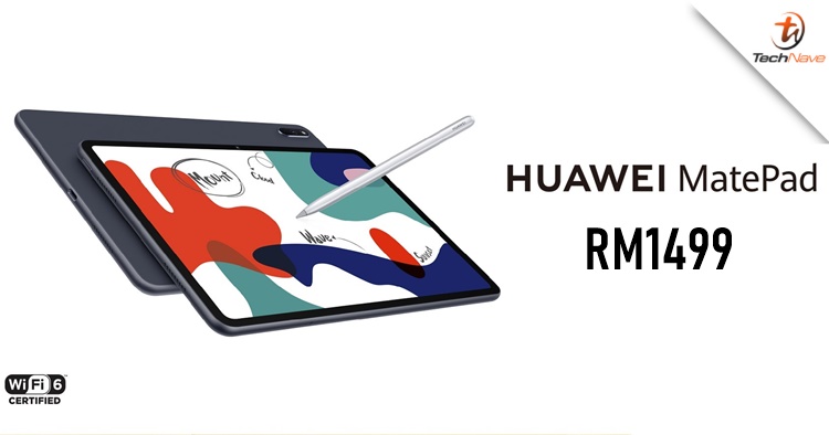 Huawei MatePad 10.4 Malaysia release: Kirin 820 chipset and WiFi variant, priced at RM1499