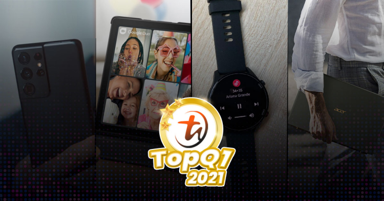 Top trending gadgets in Malaysia for Q1 2021 on TechNave