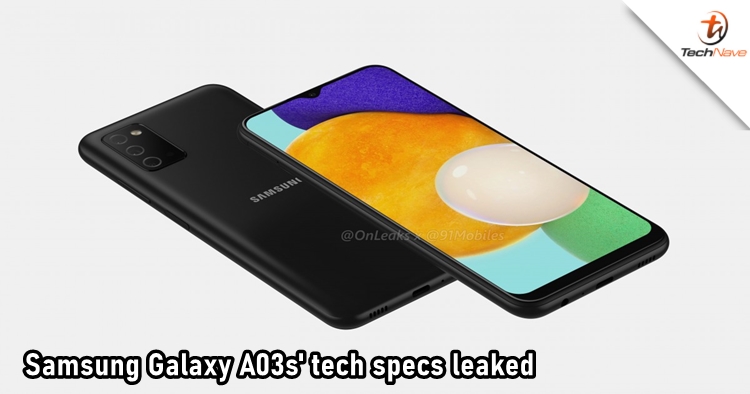 Leaked tech specs of Galaxy A03s show that Samsung is making an effort