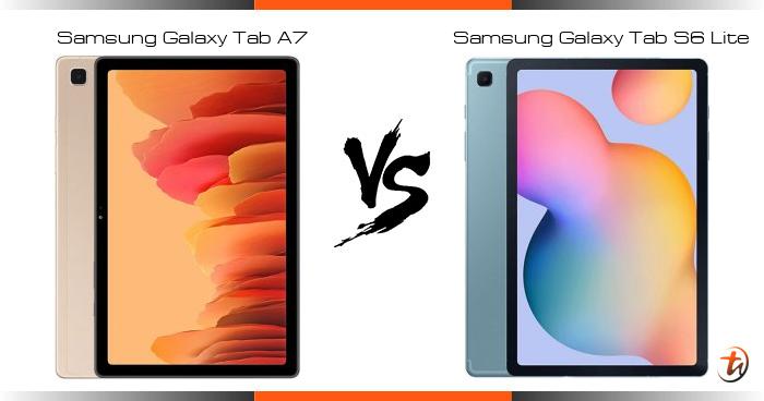 Samsung Tab S6 Vs A7