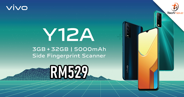 vivo Y12A Malaysia release: SD 429 & 5000mAh battery, priced at RM529