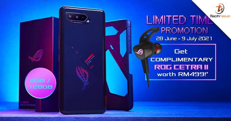 You can get a free ROG Cetra II Headset from purchasing the ROG Phone 5 until 9 July
