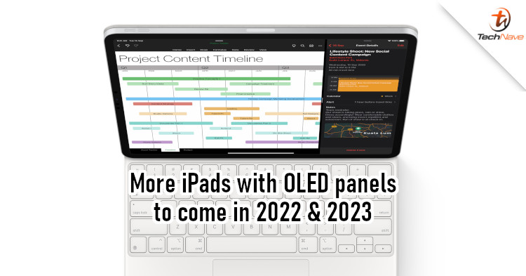 iPad Air 2022 could come with OLED display and iPad 2023 with LTPO OLEDs