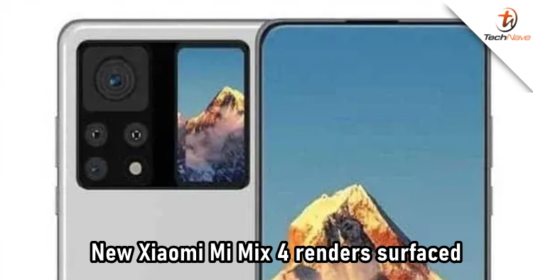New renders of Xiaomi Mi Mix 4 show up with a secondary display