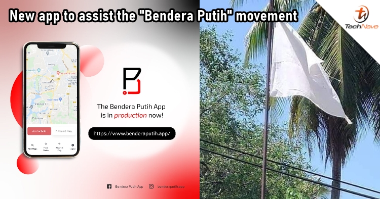 Local students developed an app called "Sambal SOS" to assist the "Bendera Putih" movement
