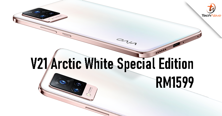 V21 Arctic White Special Edition Malaysia release: Bundled with gifts worth RM445, priced at RM1599