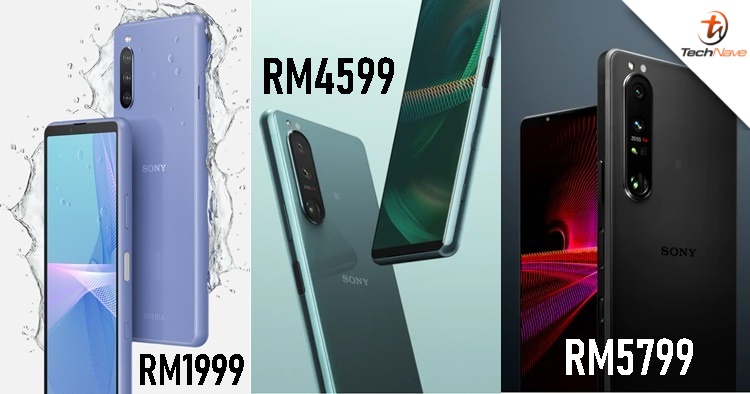 (Updated) Sony Xperia 1 III, Xperia 5 III & Xperia 10 III Malaysia price announced, starting from RM1999