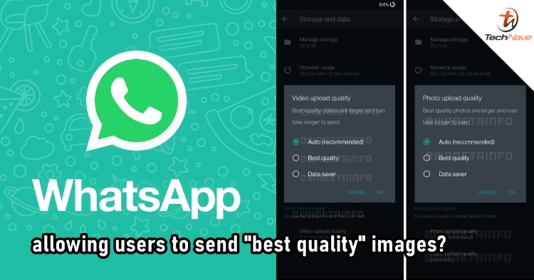 WhatsApp might allow users to choose the quality of images and videos soon