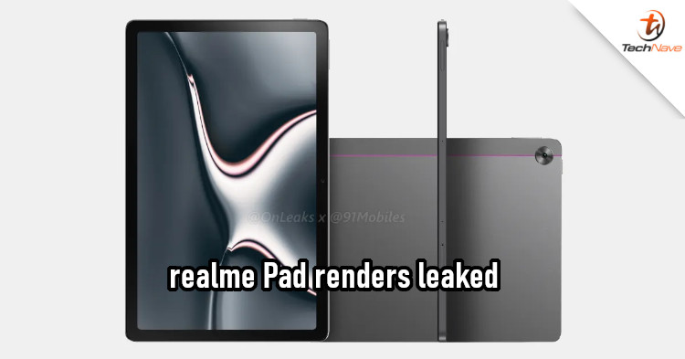 New renders of realme Pad revealed, could come with stylus support