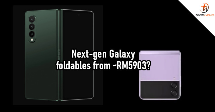 Samsung Galaxy Z Fold 3 and Z Flip 3 prices allegedly leaked
