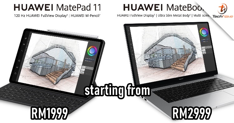 Huawei MatePad 11, MateBook D15, MateBook D14 & MateBook 14 Malaysia pre-order: starting from RM1999 and freebies worth RM1207