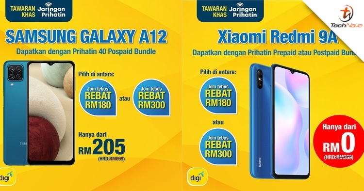 Digi Jaringan Prihatin Programme Extended Now Includes The Samsung Galaxy A12 And Xiaomi Redmi 9a Technave