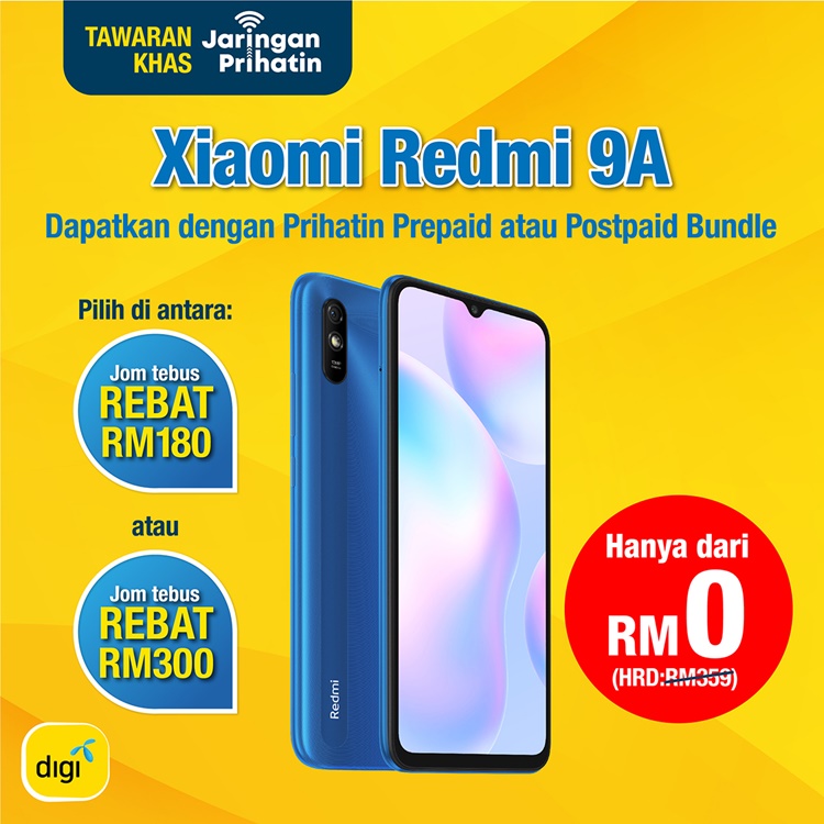 Digi Jaringan Prihatin Programme Extended Now Includes The Samsung Galaxy A12 And Xiaomi Redmi 9a Technave