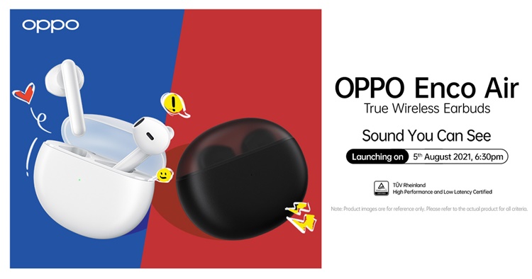 The OPPO Enco Air TWS Earbuds to Make its Debut Alongside the OPPO Reno6.jpg