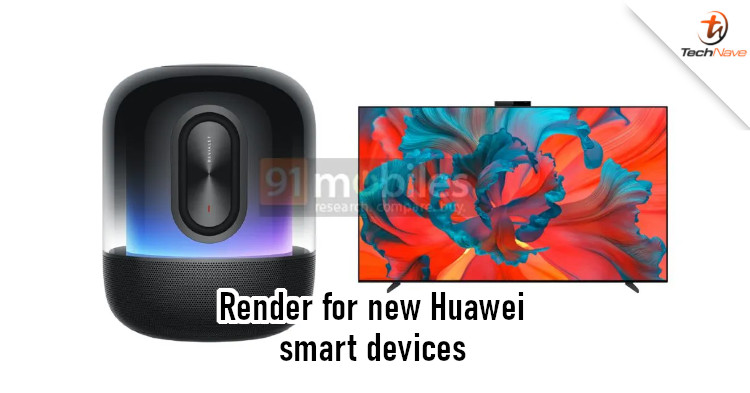 Huawei Sound X speaker and Smart TV V75 renders leaked