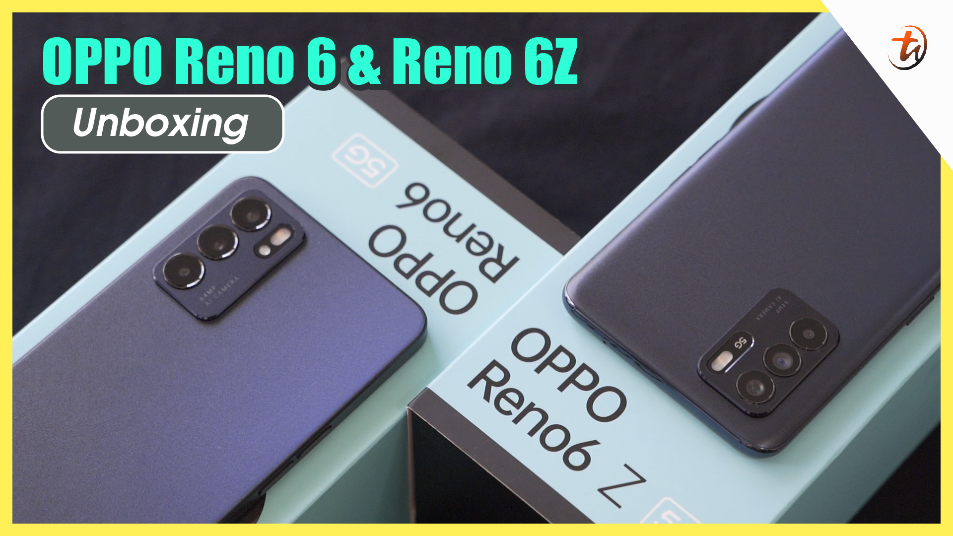OPPO Reno6 5G & Reno6 Z -  This or that? | TechNave Unboxing and Hands-On Video