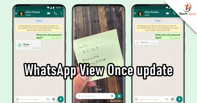 WhatsApp is rolling out a new update that lets your photos and videos disappear after viewing once