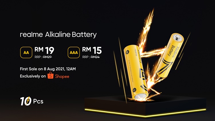 Visual - realme Alkaline Battery First Sale on Shopee.JPG