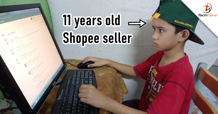 11-year old Malaysian kid became a Shopee seller to earn enough money for a new phone
