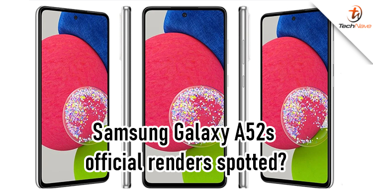Official renders of Samsung Galaxy A52s allegedly leaked