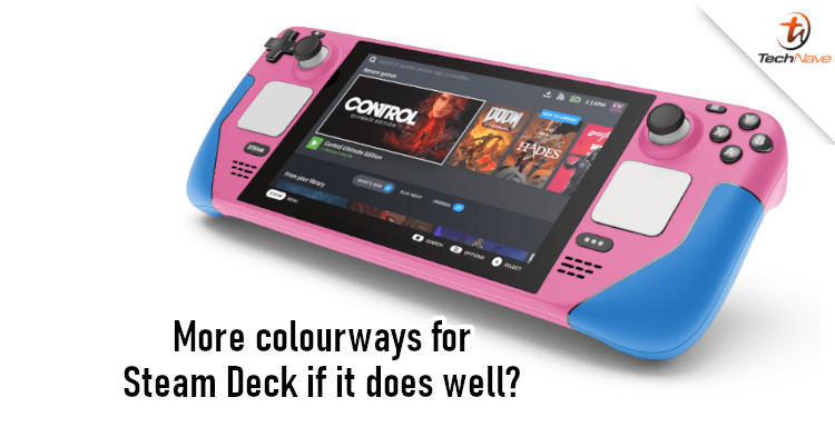 Steam Deck to come with more colour varieties depending on user demand