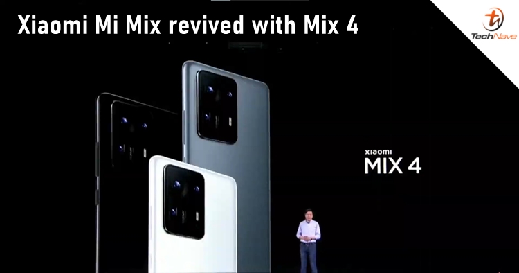 Xiaomi Mix 4 release: SD 888+, Camera Under Panel, and 120W wired charging, starts from ~RM3,259