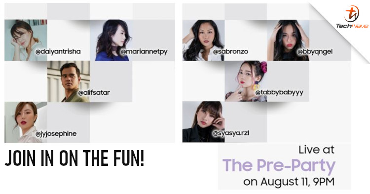 Join "The Pre-Party" at 9PM before Samsung's Galaxy Unpacked!