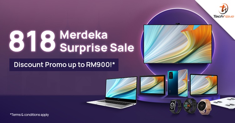 Huawei Malaysia continues discount promotions with 818 Merdeka Surprise Sale