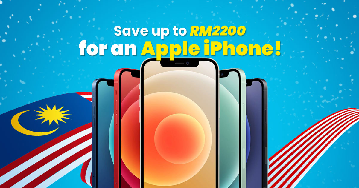 Celebrate Merdeka Day with Celcom MEGA and save up to RM2200 for an Apple iPhone