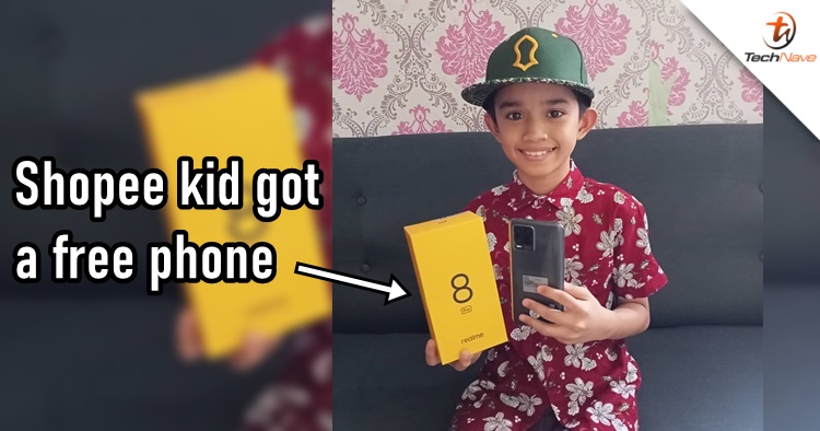 realme Malaysia sent a new realme 8 Pro to the 11-year old Shopee seller