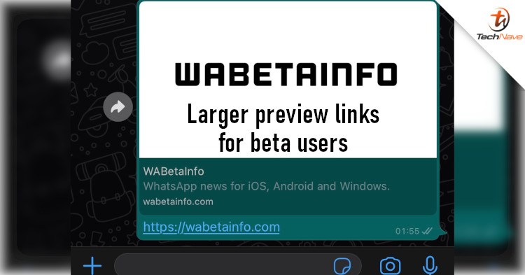 WhatsApp will now have large image previews for links for mobile devices