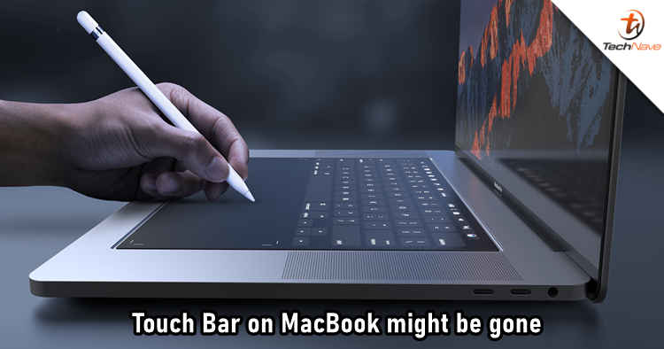 Apple could replace Touch Bar with a slot for Apple Pencil for future MacBooks