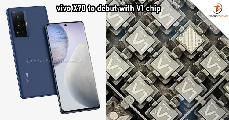 Images of vivo's V1 chips leaked, could debut with X70 series next month
