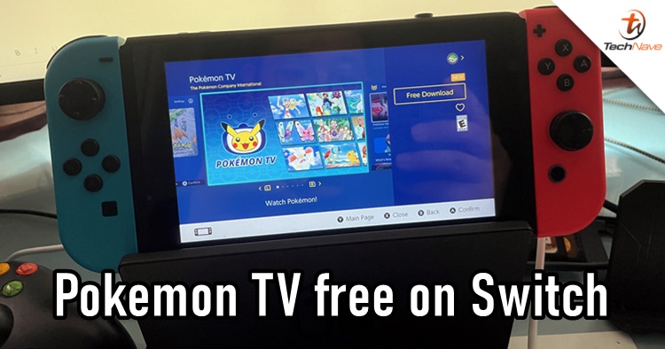 Pokémon TV, Aplicações de download da Nintendo Switch