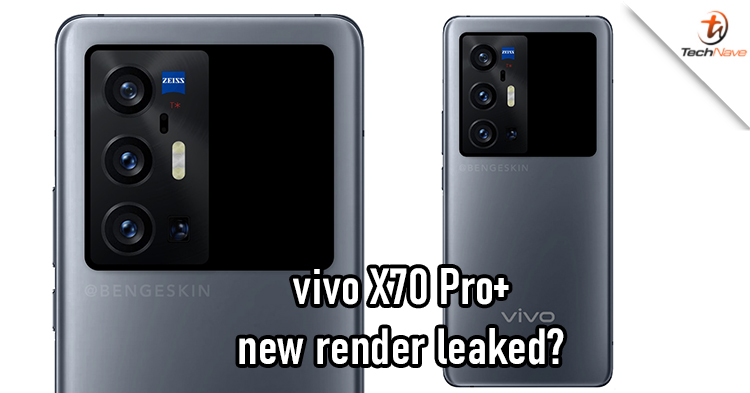 vivo X70 Pro+ new render leaked,  might come with ZEISS technology