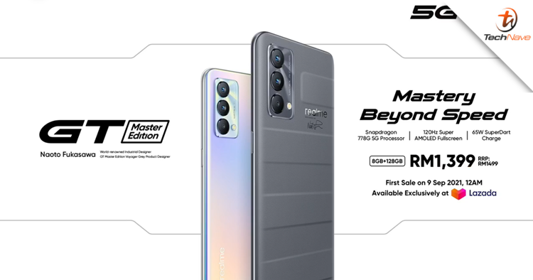 realme GT Master Edition Malaysia release: special launching price starting from RM1399