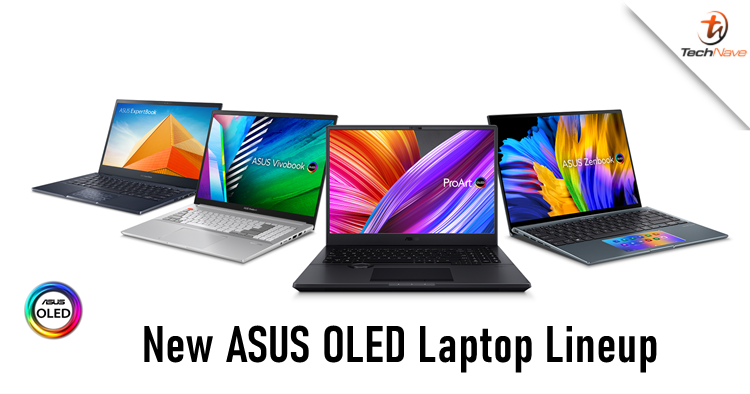 ASUS showcased new OLED laptop lineup for creator, premium and business users