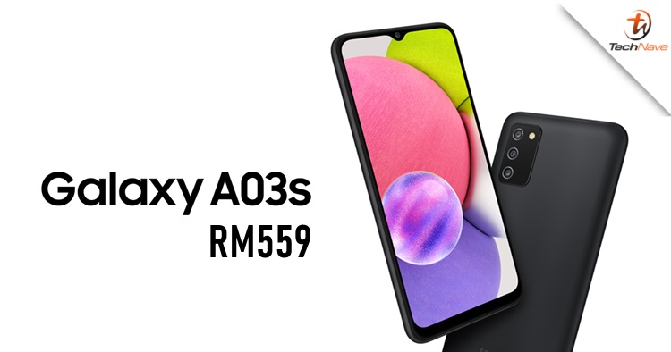 Samsung Galaxy A03s Malaysia release: 4GB + 64GB variant at the price of RM559