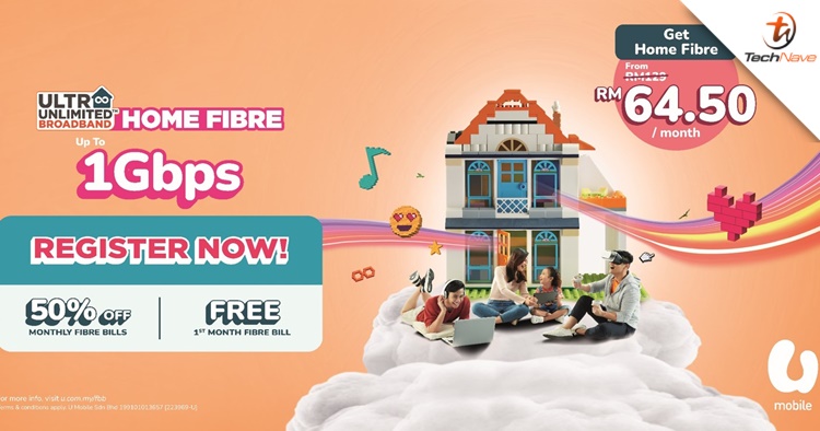 U Mobile's Ultra Unlimited Home Fibre Broadband now available with a special launching price of RM64.50/month